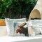 Stupell Industries Samuel Modern Moose Portrait Outdoor Printed Pillow, design by Linda Sperruzzi, 18 x 7 x 18